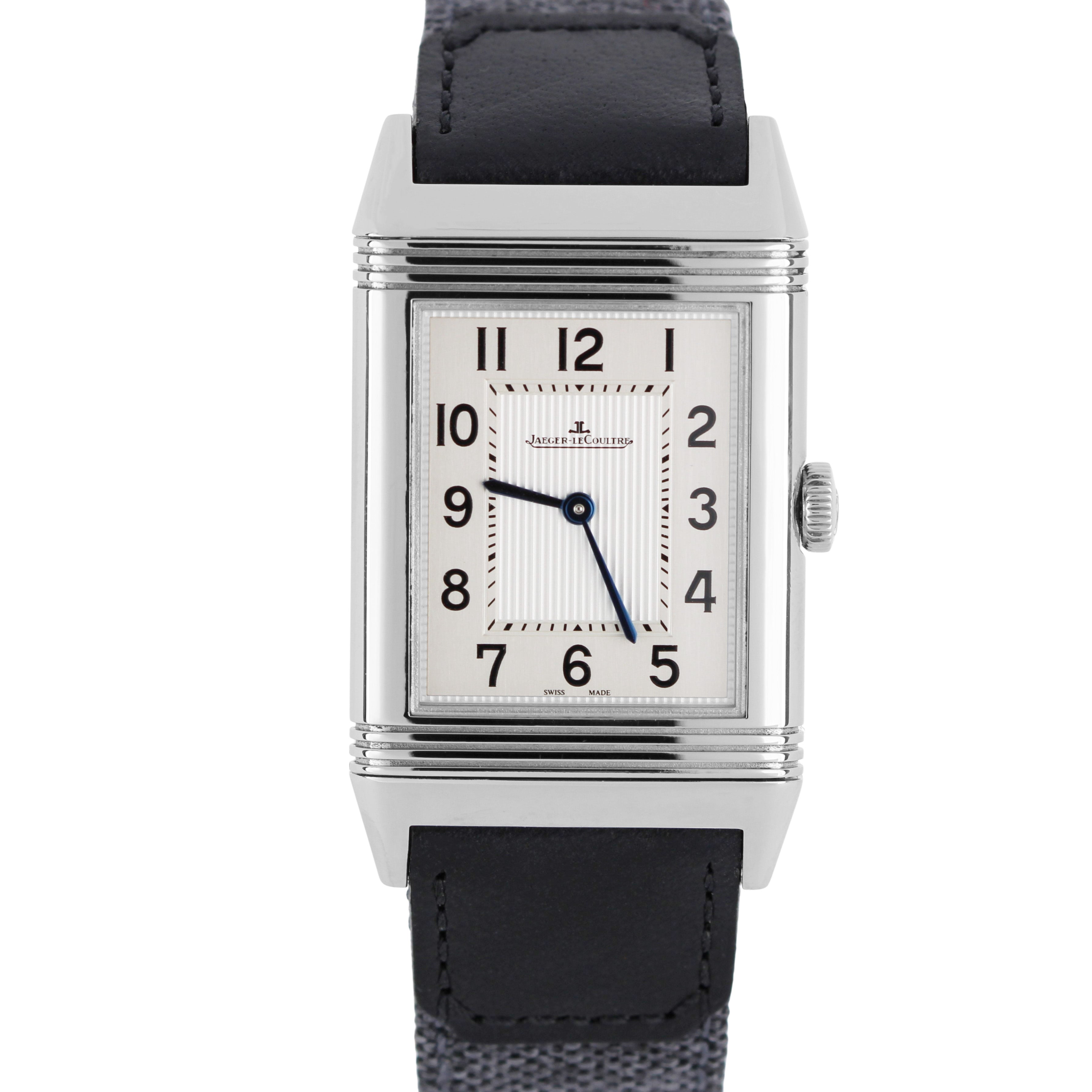 Aplot Watch Jaeger-LeCoultre Grande Reverso Ultra Thin Silver 46.6X27.5mm 277.8.62 ...