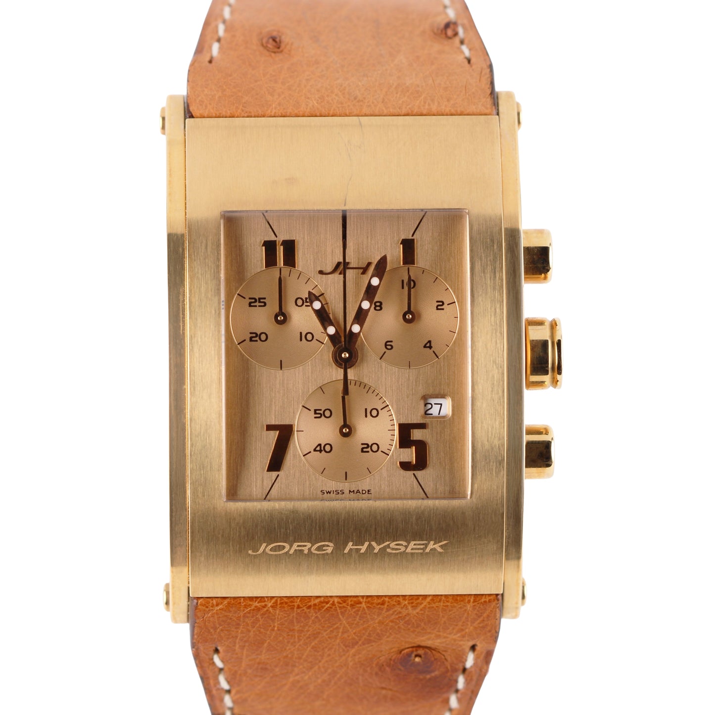 Jorg Hysek, Jorg, Hysek, Jorg Hysek Kilada, Kilada, Jorg Hysek Kilada Rectangular Chronograph, Jorg Hysek Rectangular, Jorg Hysek Chronograph, Rectangular, Chronograph, Jorg Hysek 18k Gold, 18k Gold, Jorg Hysek Gold, Jorg Hysek S011, S011
