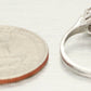 Antique Art Deco 0.30ctw Cluster Hexagon Style Diamond Ring - 14k White Gold