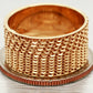Golden Clef 14k Yellow Gold Mesh/Chain Style Band Ring - Size 8.75