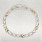 Tiffany & Co. 925 Sterling Silver & 18K Yellow Gold Chain Bracelet 7.50" w/ Box