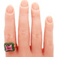LeVian Pink Quartz & Tsavorite Cocktail Ring - 14k Yellow Gold Band