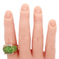 John C Rinker Tsavorite Cluster Band -  14k Yellow Gold JCR Ring