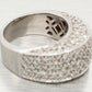 Sonia Bitton 2ctw Diamond Pave Large Band Ring | 14k White Gold
