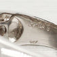 Sonia Bitton 1ctw Diamond Cluster Wave Band Ring | 14k White Gold