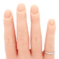 Vintage 0.07ctw Diamond Small Wedding Band - Thin Platinum Ring - Size 5.50