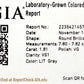 GIA 1.81ct Gray Diamond CVD Lab-Created Halo Engagement Ring - 14k White Gold