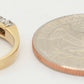 Antique Art Deco 0.60ctw Single Row Diamond Band Ring - 14k Yellow Gold