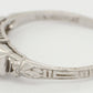 Antique Art Deco 0.25ctw Diamond Three Stone Ring in 900 Platinum | Size 6.25