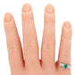Vintage Oval 0.25ct Emerald & Diamond Accent Engagement Ring - 14k White Gold