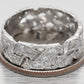 Antique Art Deco 1 ctw Diamond Braided Men's Wedding Band Ring - 14k White Gold