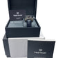NEW PAPERS Tag Heuer Monaco BLUE Leather Stainless Steel 39mm CBL2111.FC6453 BOX