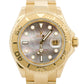 2008 PAPERS Rolex Yacht-Master 40mm MOP 18K Yellow Gold NO-HOLES 16628 Watch BOX