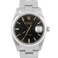 Rolex SERVICE CENTER Oysterdate Precision BLACK Stainless 34mm 6694 Watch BOX