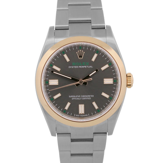 New Sept 2026 Rolex Oyster Perpetual 126003 Rhodium 36mm 18K Steel Box Papers
