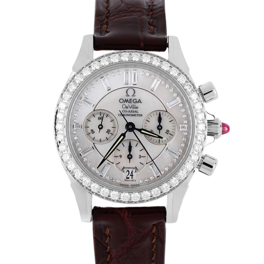 Omega, mega De Ville, De Ville, Omega Mother of Pearl, Mother of Pearl, Omega DIAMOND, Mother of Pearl DIAMOND, 4874.75.36, 48747536, Omega 4874.75.36, Omega 48747536