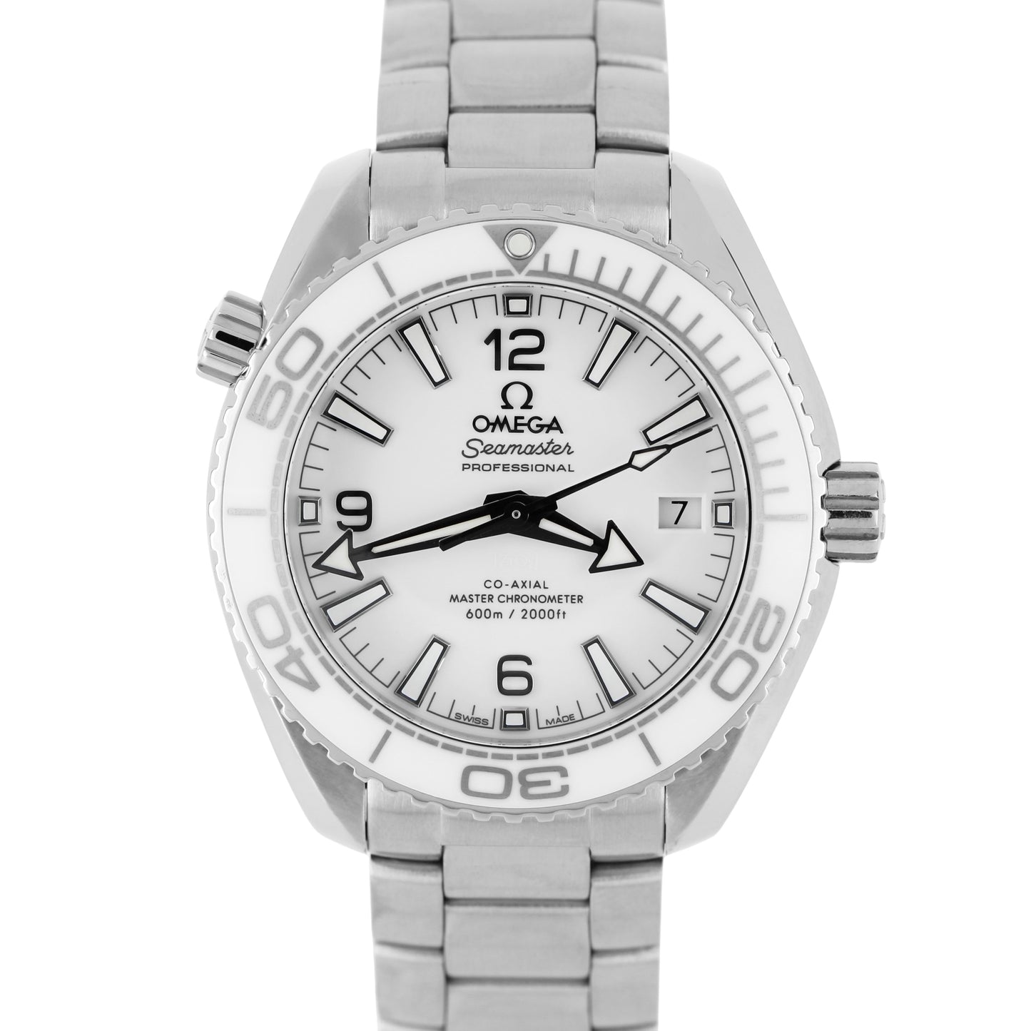 Omega, Omega Seamaster, Seamaster, Omega Seamaster Planet Ocean, Omega Planet Ocean, Planet Ocean, Seamaster Planet Ocean, Omega White Ceramic, White Ceramic, Omega 600m, Seamaster 600m, Planet Ocean 600m, 600m, Omega 215.30.40.20.04.001, 215.30.40.20.04.001, Omega 2153042004001, 21530402004001
