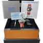 PAPERS Panerai Luminor GMT PAM88 Black Leather Steel 44mm Watch PAM00088 BOX