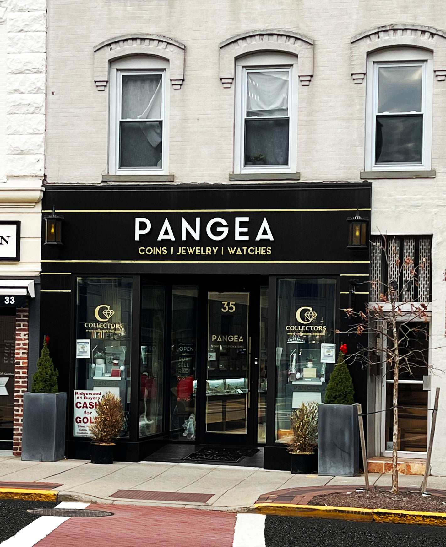 pangea collectors outside of store 