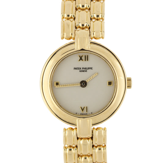 Patek, Patek Philippe, Patek Philippe Gondolo, Patek Gondolo, Patek Philippe 18k Yellow Gold, Gold Patek, Patek Philippe Ivory, Ivory Patek, Patek 4727/1, Patek Philippe 4727/1, 4727/1, Patek 4727, Patek Philippe 4727, 4727