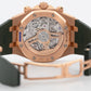 Audemars Piguet Royal Oak Chrono Green 18K Rose Gold 41mm Watch 26240OR B+P