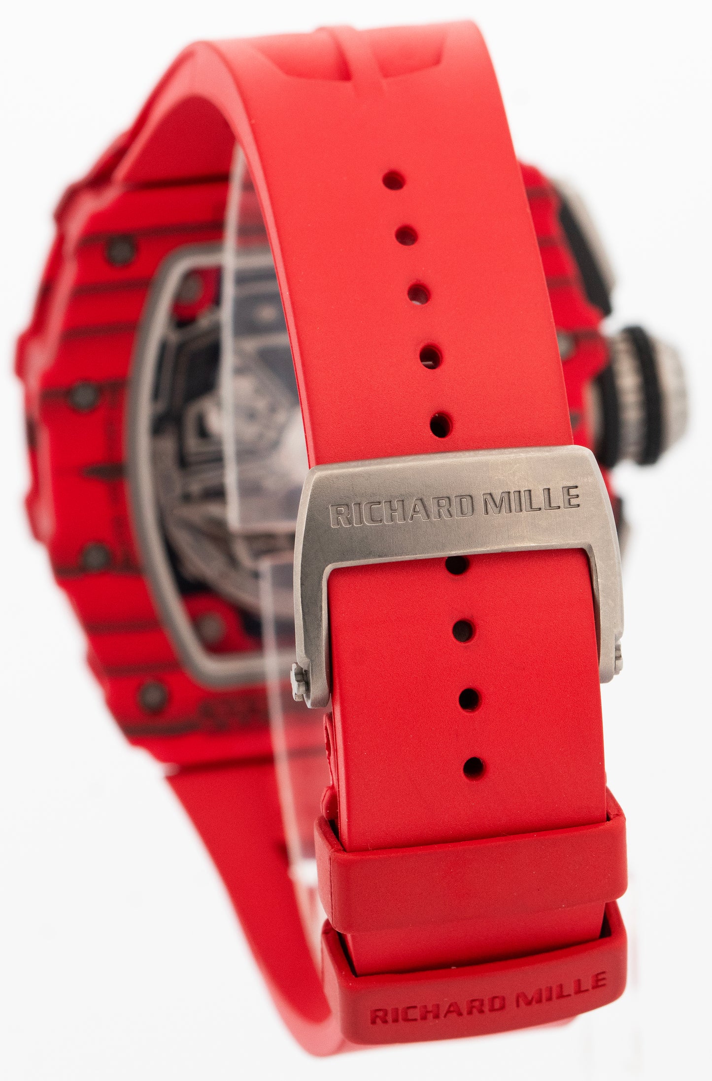 PAPERS Richard Mille RM11-03 Red Quartz Carbon RM011-03 FQ TPT Limited Watch B+P