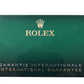 NOV 2024 PAPERS Rolex Oyster Perpetual 41 TURQUOISE BLUE CELEBRATION 124300 BOX