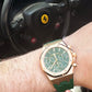 Audemars Piguet Royal Oak Chrono Green 18K Rose Gold 41mm Watch 26240OR B+P