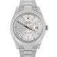 Rolex DateJust II SILVER Stainless Steel 41mm OYSTER Automatic 116300 Watch
