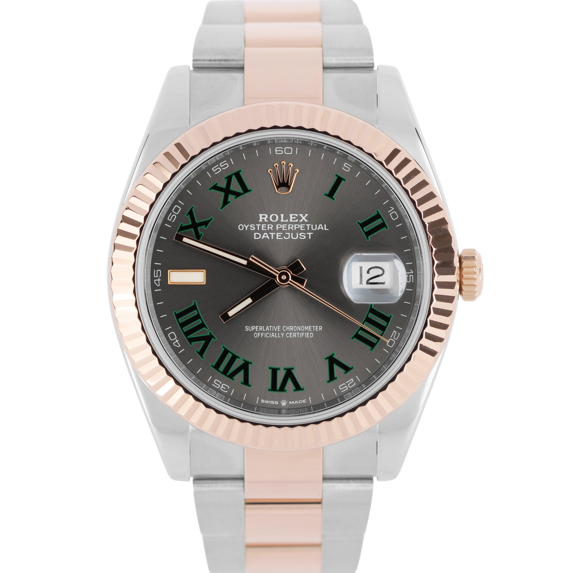 Rolex, Rolex Datejust, Datejust, Rolex Wimbledon, Wimbledon, Rolex Two-Tone, Rolex Rose Gold, Rolex 126331, 126331
