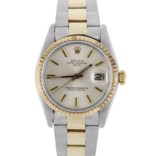 Rolex, Rolex Date, Date, Rolex 1505, 1505, Rolex Two-Tone, Two-Tone Date, Vintage Rolex, Vintage, Vintage Rolex Date
