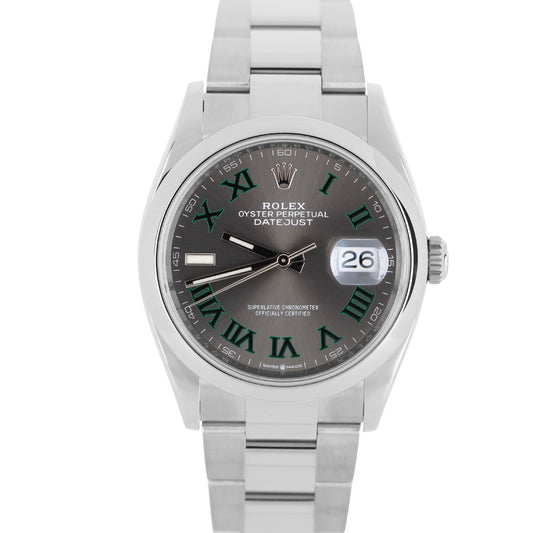 Rolex, Rolex Datejust, Datejust, Rolex Wimbledon, Datejust Wimbledon, Wimbledon, Rolex 126200, 126200