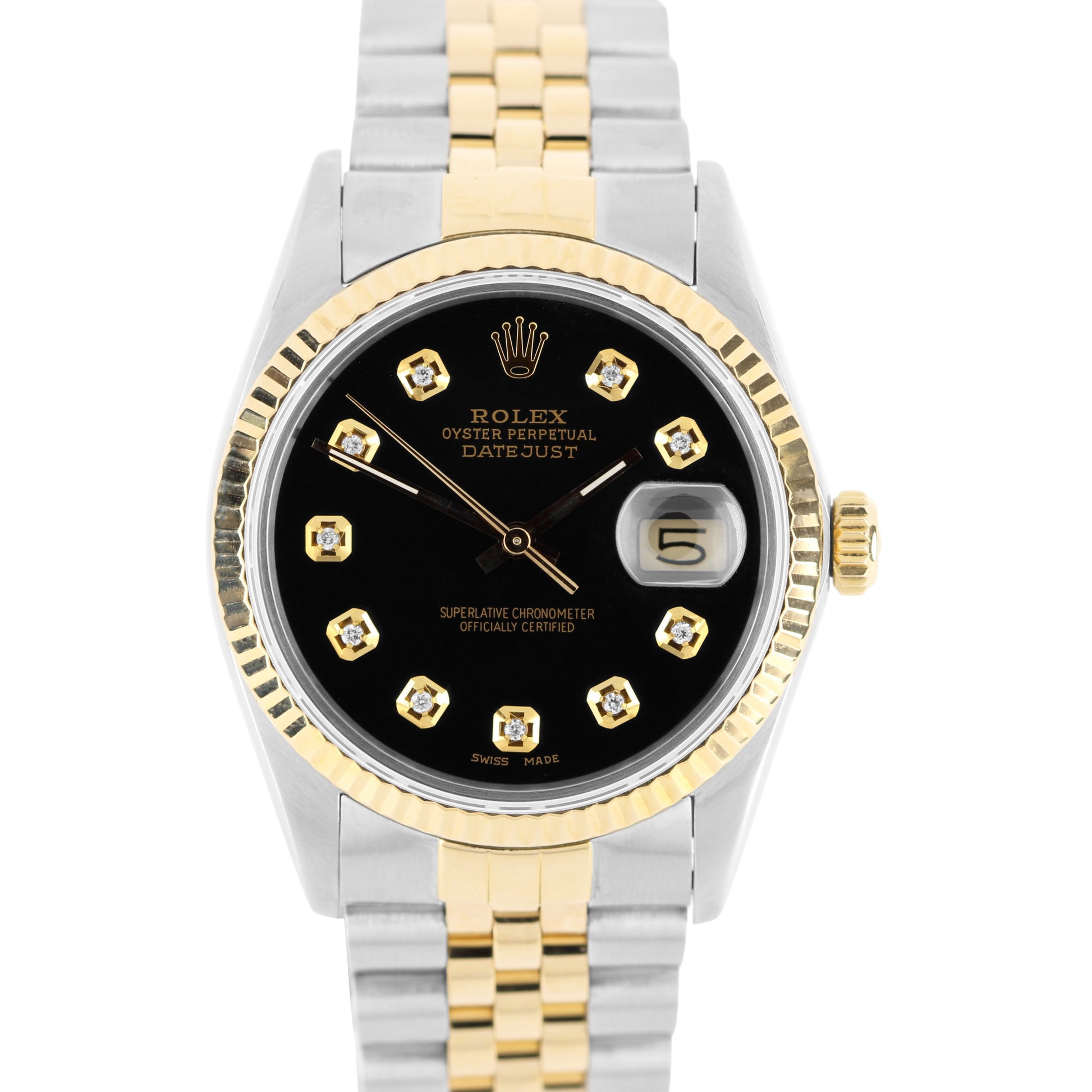 Rolex, Rolex Datejust, Datejust, Datejust 36, Rolex Two-Tone, Rolex Gold, Rolex Black DIAMOND, Rolex DIAMOND, Datejust Two-Tone, Datejust Gold, Datejust DIAMOND, Rolex 16013, 16013