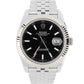 Rolex, Rolex Datejust, Datejust, Rolex Datejust 41, Datejust 41, Rolex 41mm, Rolex Black Datejust, Black Datejust, Rolex 18k Fluted Bezel, Rolex Fluted, Fluted Bezel, 18k Gold Fluted Bezel, Rolex Jubilee, Jubilee, Rolex 126334, 126334