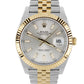Rolex, Rolex Datejust, Datejust, Rolex Datejust 41, Datejust 41, Rolex Two-Tone, Two Tone. Rolex Silver Dial, Rolex Fluted Bezel, Fluted, Fluted Bezel, Rolex Jubilee Bracelet, Jubilee, Jubilee Bracelet, Rolex 126333, 126333