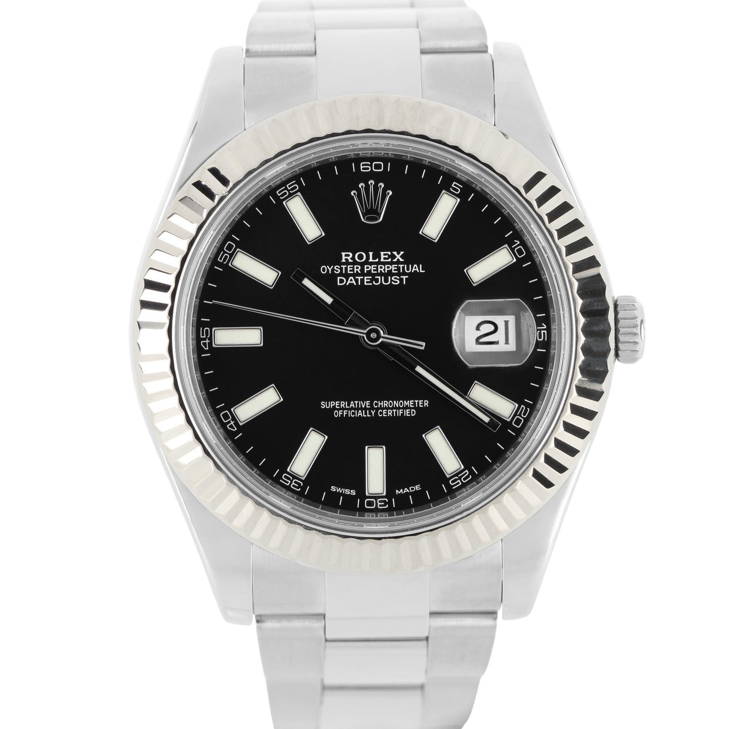 Rolex, Rolex Datejust, Datejust, Rolex Datejust II, Datejust II, Rolex 116334, 116334, Rolex Datejust 41, Datejust 41, Black Datejust, Rolex Fluted, Fluted