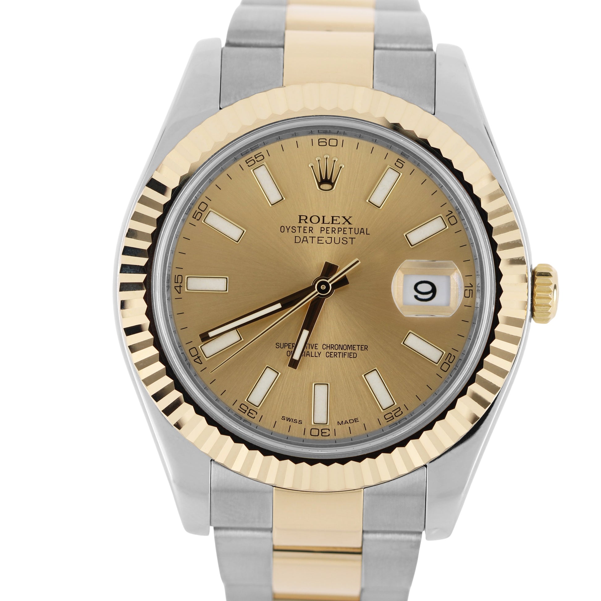 Rolex, Rolex Datejust, Datejust, Rolex Datejust 2, Datejust 2, Rolex Datejust II, Datejust II, Rolex Two-Tone, Rolex Champagne, Rolex 116333, 116333