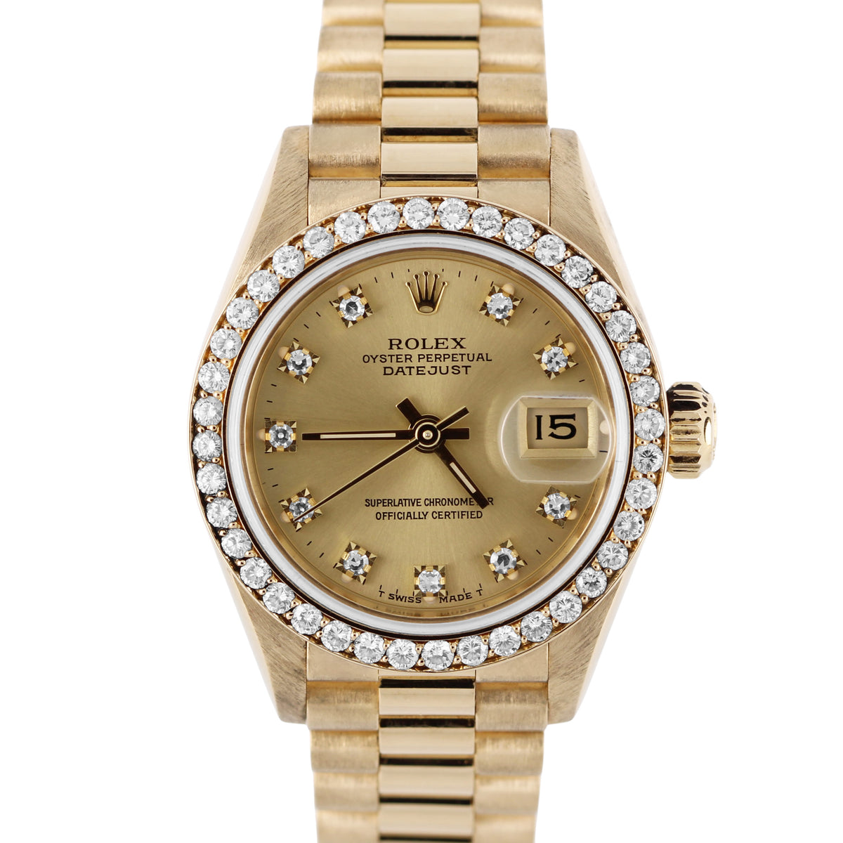 Rolex, Rolex Datejust, Rolex Datejust President, Rolex President, Datejust, Datejust President, President, Rolex 18k Gold, Gold Datejust, Gold President, Rolex Diamond, Diamond President, Diamond Datejust, Rolex 69178, 69178