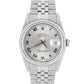 Rolex, Rolex Datejust, Datejust, Rolex Silver, Rolex Silver Roman Numeral, Rolex Roman Numeral, Silver Datejust, Roman Numeral Datejust, Rolex 16234, 16234