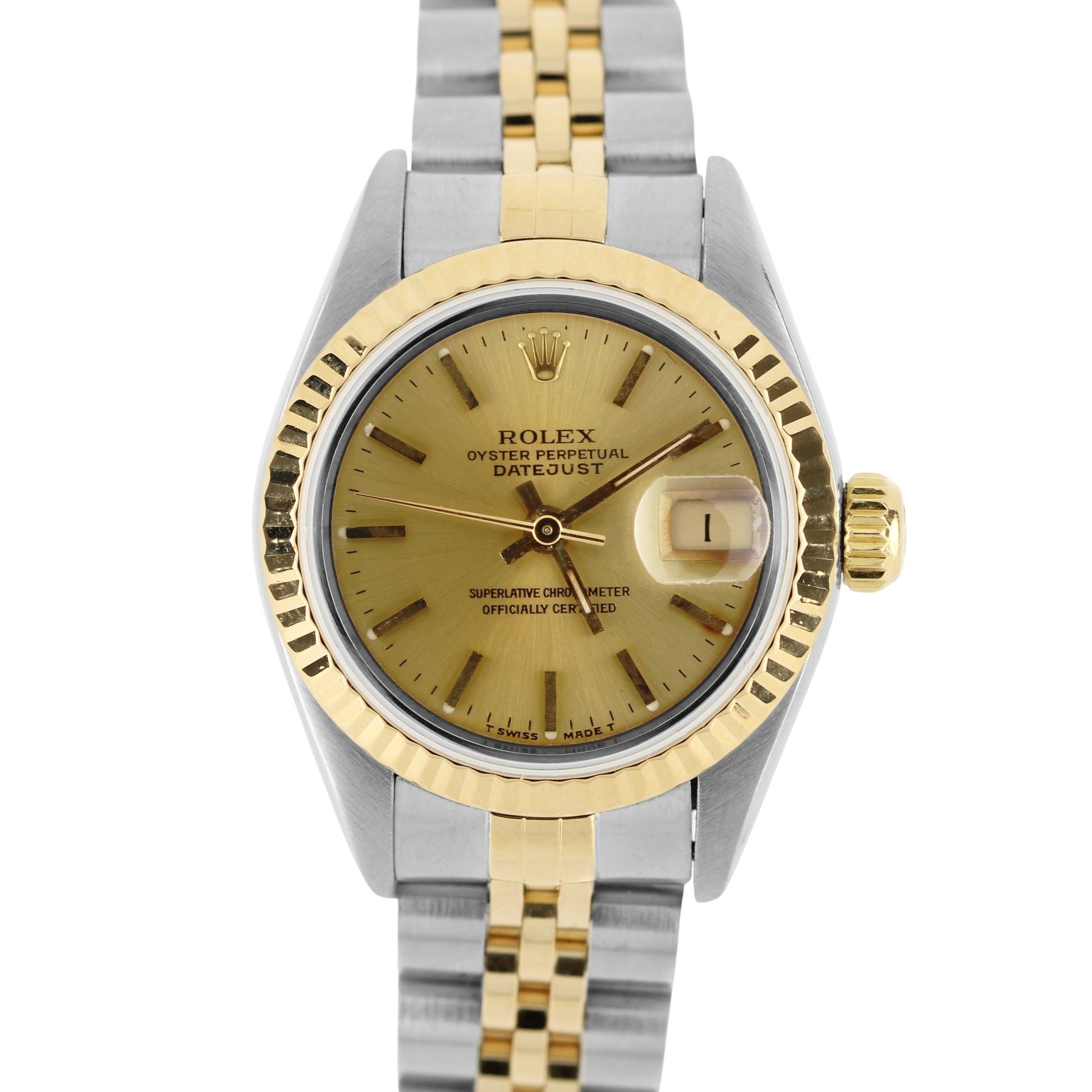 Rolex, Rolex Datejust, Datejust, Rolex Two-Tone, Two-Tone Datejust, Rolex Champgane, Champgane Datejust, Rolex 69173, 69173