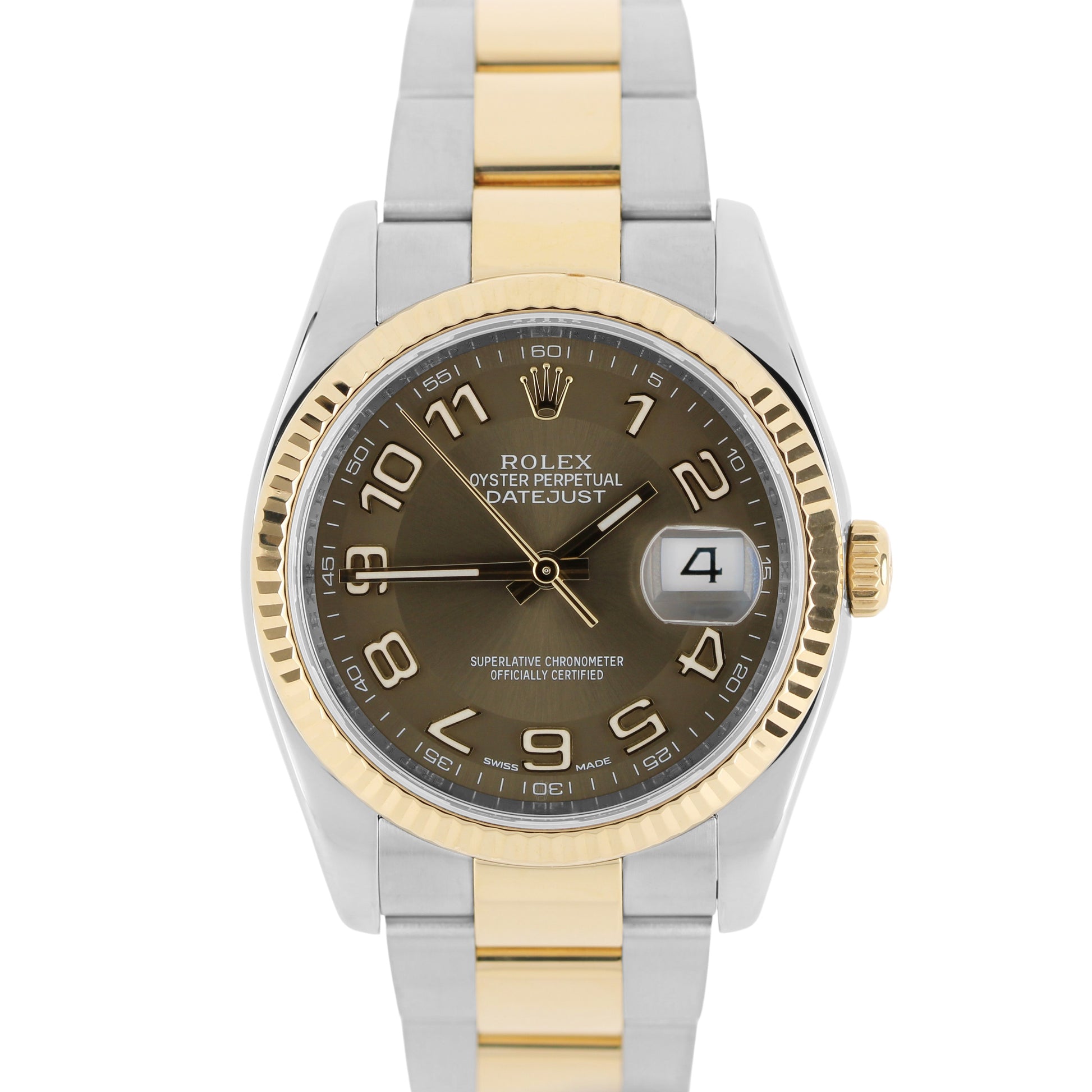 Rolex, Rolex Datejust, Datejust, Rolex Two Tone, Two Tone, Two Tone Datejust, Rolex Chocolate, Chocolate Datejust, Rolex 116233, 116233