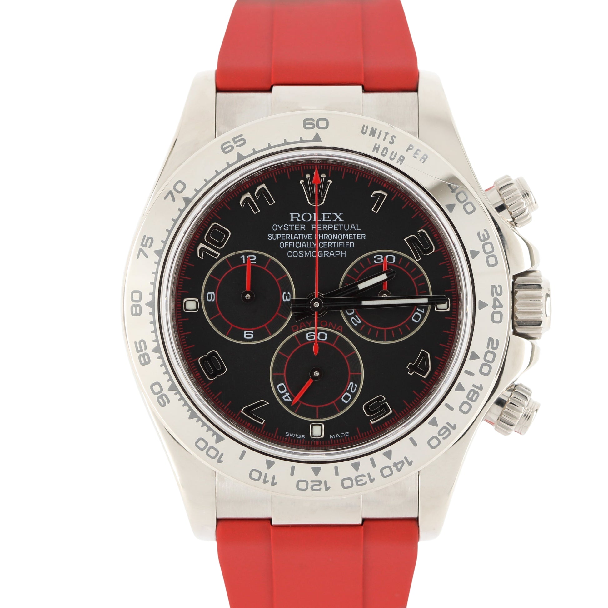 Rolex, Rolex Daytona, Daytona, Daytona Cosmograph, Cosmograph, Rolex 18k White Gold, Rolex Racing Black, Racing Dial, Racing Black Dial, Rolex 116519, 116519