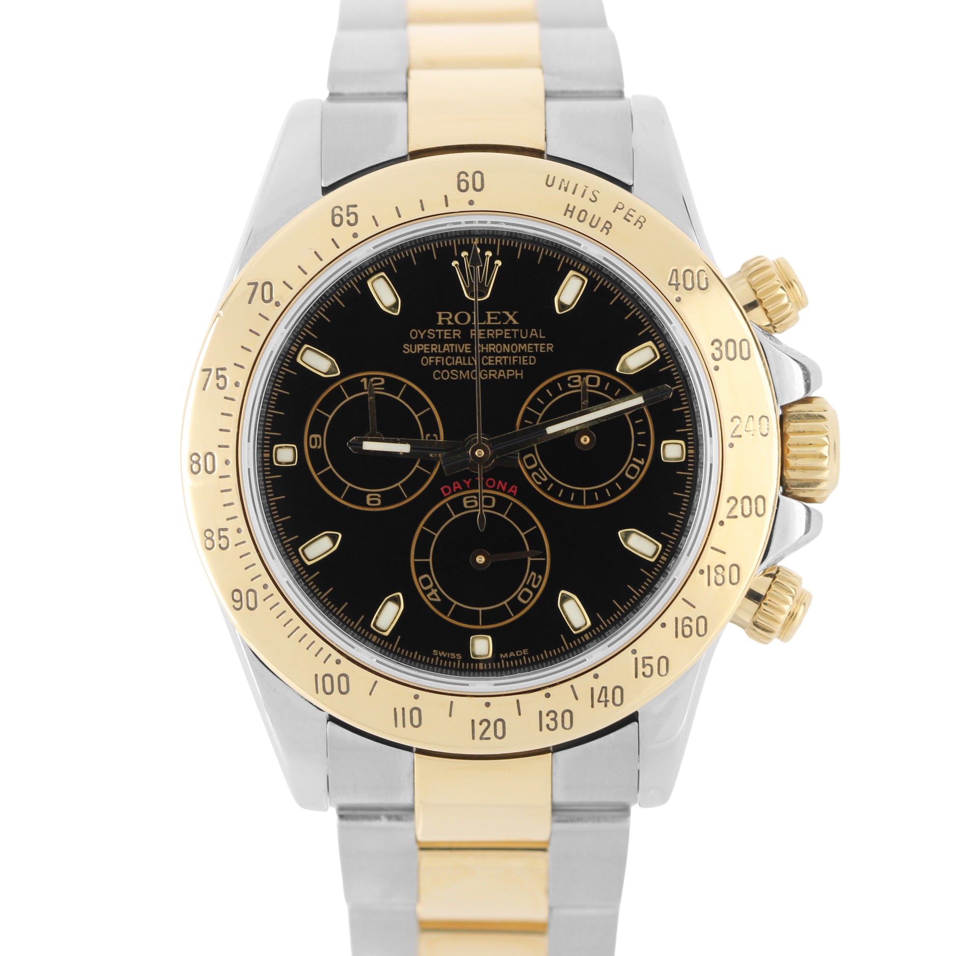 Rolex, Rolex Daytona, Daytona, Rolex Daytona Cosmograph, Daytona Cosmograph, Cosmograph, Rolex Two Tone, Two-one Daytona, Rolex Black, Black Daytona, Rolex 116523, 116523