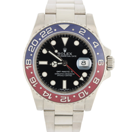 Rolex, Rolex GMT, Rolex GMT-Master, Rolex GMT-Master II, GMT, GMT-Master, GMT-Master II, Rolex GMT-Master 2, GMT-Master 2, Rolex PEPSI, PEPSI, Rolex 18k White Gold ,Rolex White Gold, Rolex Gold, Gold Pepsi, White Gold Pepsi, Rolex 116719, 116719