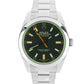 Rolex, Rolex Milgauss, Milgauss, Rolex Milgaus Black, Black MIlgauss, Rolex Green Crystal, Milgauss Green Crystal, Milgauss Black Green Crystal, Green Crystal, Rolex 116400, 116400
