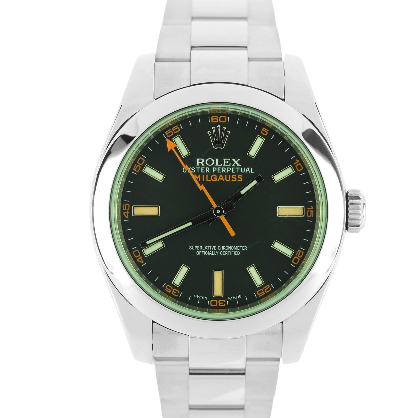 Rolex, Rolex Milgauss, Milgauss Black, Milgauss Green Crystal, Green Crystal, Rolex 116400, 116400