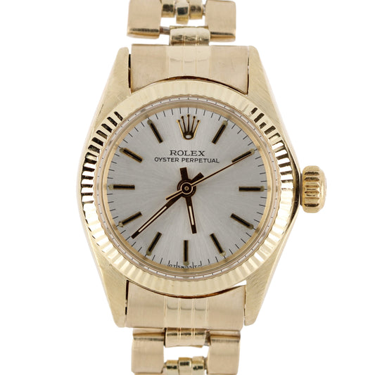 Rolex, Rolex Oyster Perpetual, Oyster Perpetual, Rolex OP, OP, Rolex 18k Yellow Gold, Rolex Gold, Rolex 6719, 6719