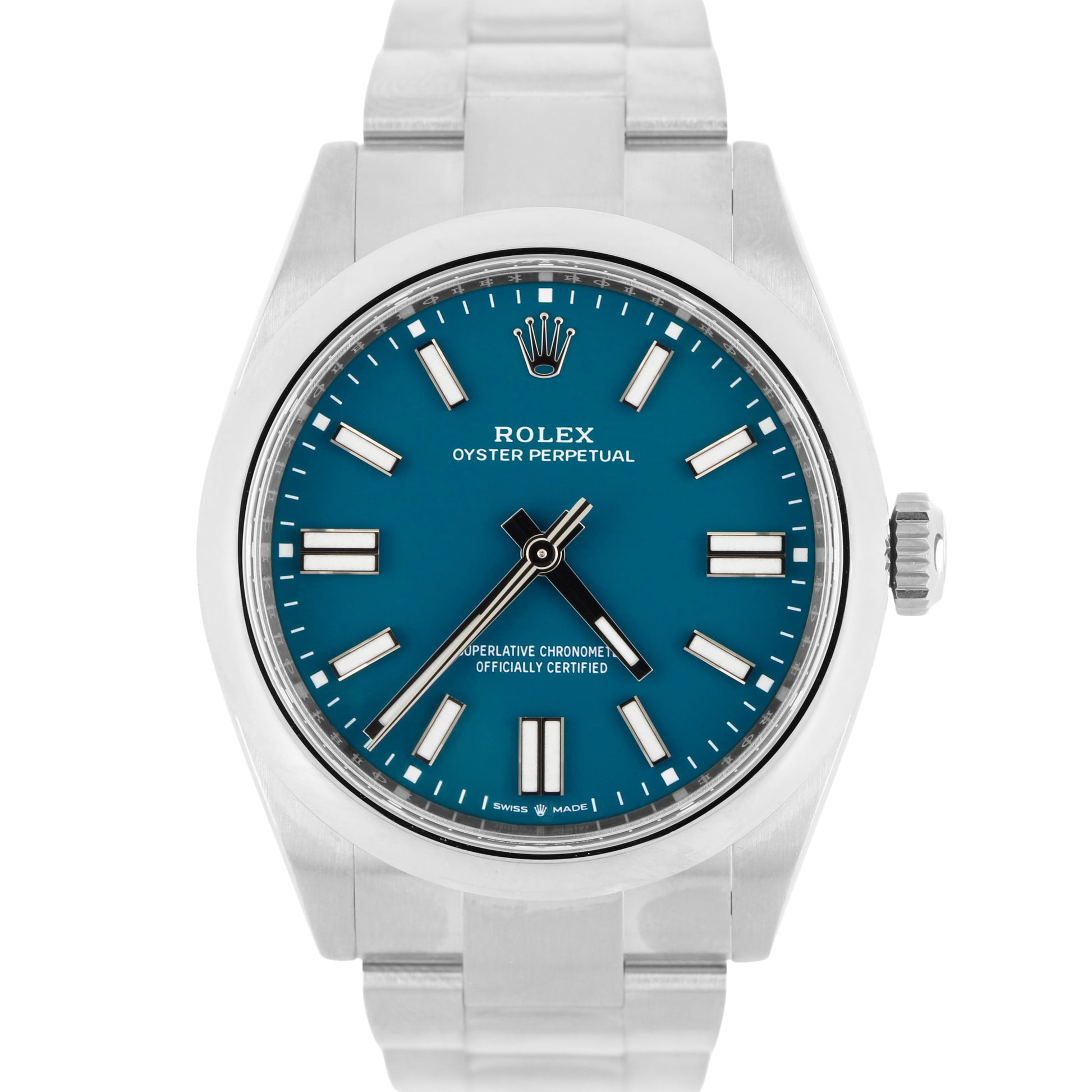 Rolex, Rolex OP, Rolex Oyster Perpetual, OP, Oyster Perpetual, Rolex MED BLUE, Med Blue, Rolex 134300, 134300