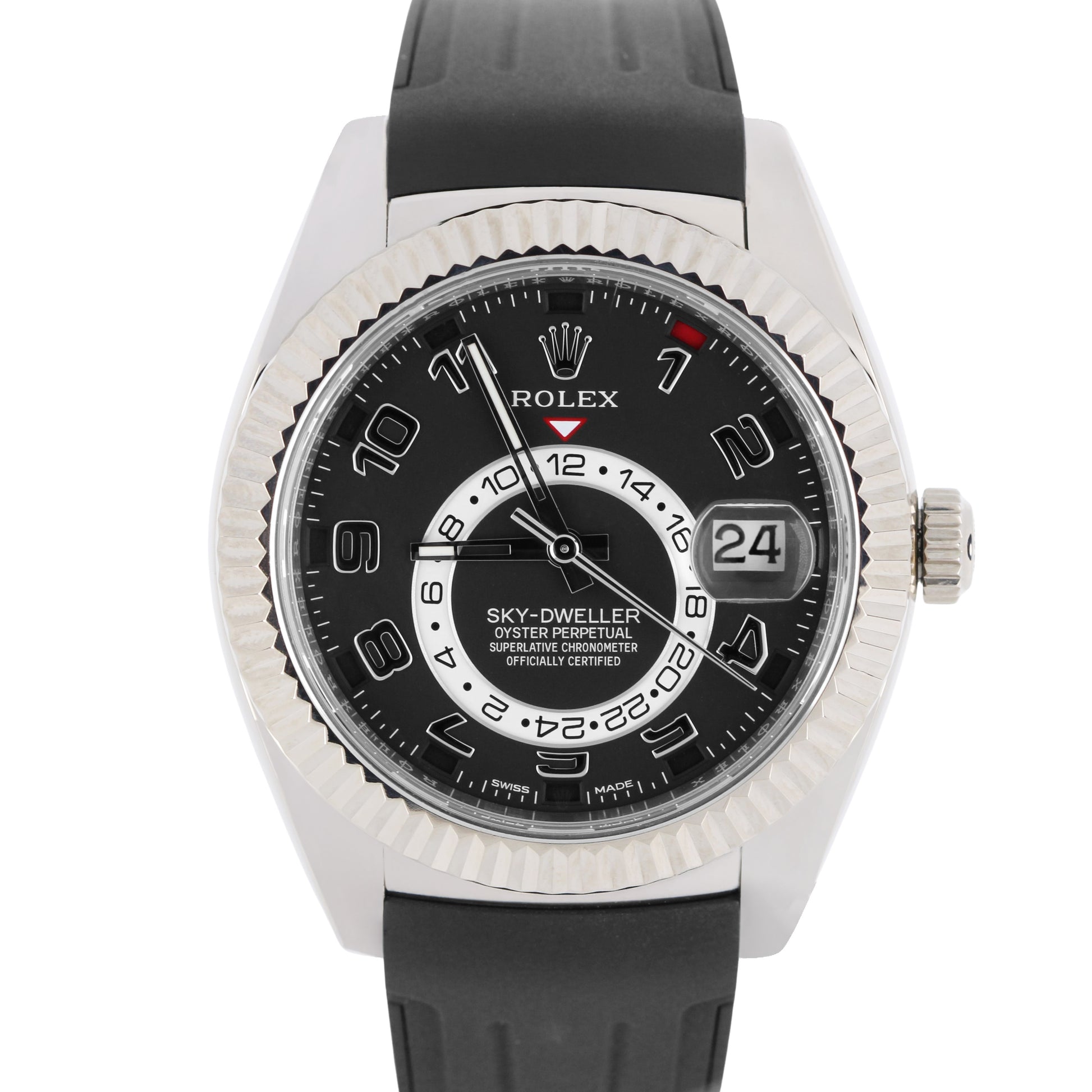 Rolex, Rolex Sky-Dweller, Sky-Dweller, 18k White Gold Rolex, 18k White Gold Sky-Dweller, Gold Sky-Dweller, Rolex 326139, 326139