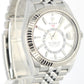 Rolex Sky-Dweller Stainless Steel White 42mm FLUTED JUBILEE 336934 Watch